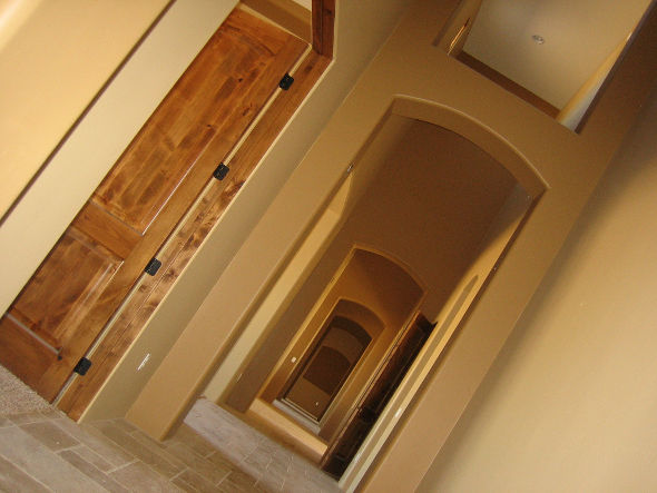 Wide Hallway & Doors