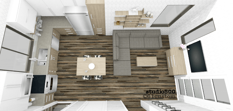 studio500: modern tiny house plan | 61custom